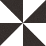 BREDA BLACK WHITE-20x20